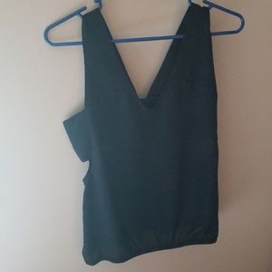 Express cut out tank top
